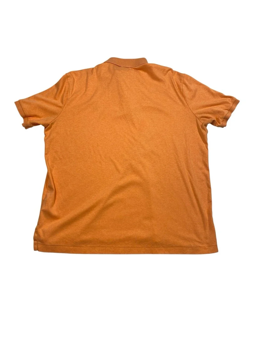 Polo Ralph Lauren Men's Short Sleeve Orange Polo Shirt Size Large with Pony Logo